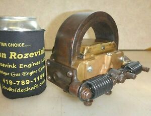 WEBSTER K BRASS BODY LOW TENSION MAGNETO Hit &amp; Miss Gas Engine VERY HOT HOT !