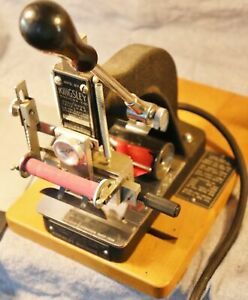 Vintage Kingsley Hot Foil Stamping Machine and a ton of Accessories