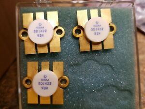 Thomson Csf Sd1422 Rf Power Transistors 470mhz 25w 12.5v Lot Of 3
