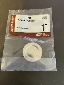Pro Connex 1” Knock Out Seal - new