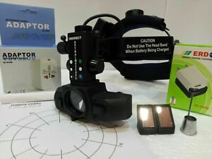 Indirect Ophthalmoscope Rechargable Wireless Ophthalmology with Accessories