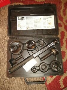 Klein Tools Knockout Punch Set with Ratcheting Wrench 53732SEN