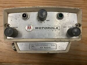 Vintage Motorola Motrac Mocom 70 Control Head