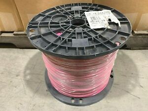 New 2500FT Roll of Southwire 26053906 Pink 10AWG THHN Building Wire