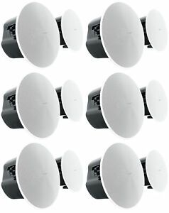(12) Bose DM5C White 50w 5.25&#034; Commercial In-Ceiling Speakers For Restaurant/Bar
