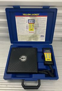 YELLOW JACKET 68802 ELECTRONIC CHARGING SCALE 0-110LBS RITCHIE USA NO RESERVE!!