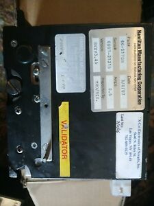 Hamilton Dollar Bill Changer Acceptor Validator with brackets  HVX v 3.40
