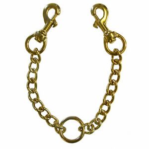 Intrepid International NC001 5 in. Chain Coupler Brass for Horse or Dogs