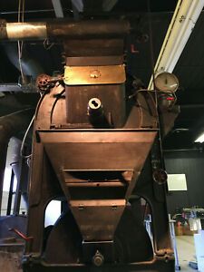 75 KILO: Jabez Burns pre PROBAT, 6R 150lbs Iron Coffee Roaster US Manufactured