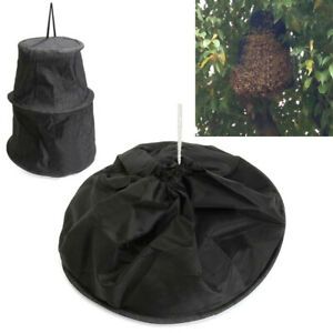 Black Bee Cage Swarm Trap Swarming Catcher Beekeeping Beekeeper Tool JCAUB C