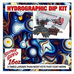 Hydrographic dip kit Oil Slick #3 hydro dip dipping 16oz