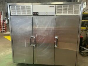 Victory RS-3D-S Stainless Steel 3-Door Refrigerator