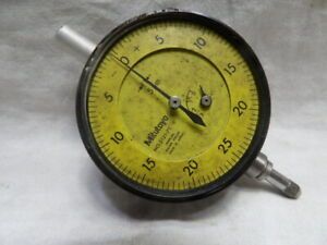 Mitutoyo No. 2121-71 Dial Indicator 0-1/2&#034; (Missing Cover)