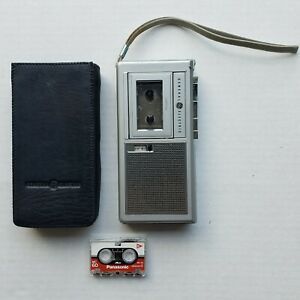 Vintage GE General Electric 3-5338A Hanheld Micro Cassette Dictation Recorder