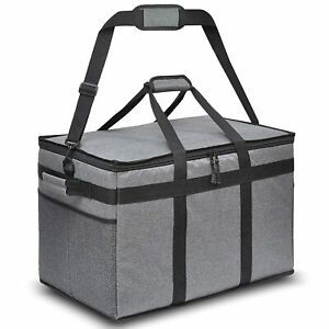 Premium Insulated Food Delivery Bag - The HOT Box Hot and Cold Food Transport -