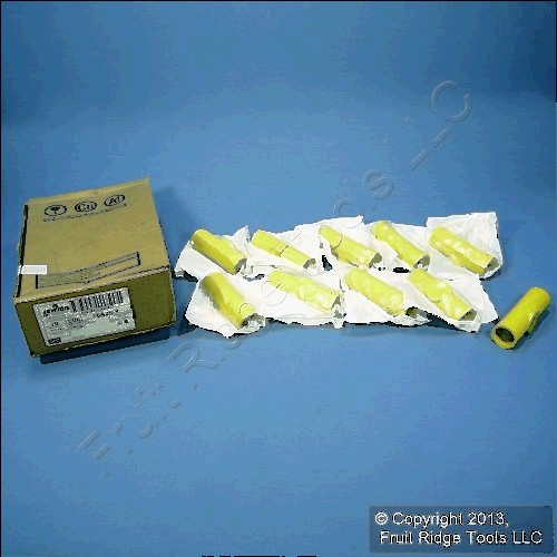 22.5 7.5 for sale, 10 leviton yellow male-male cam connector plugs ect 16 series 400a 600v 16a25-y
