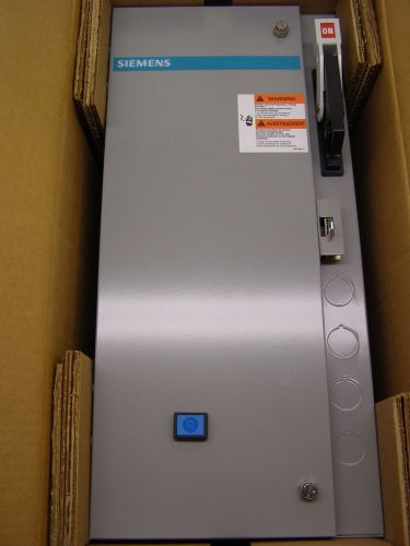 Siemens fusible combination starter / siemens 17fsh92bf13 new in box for sale