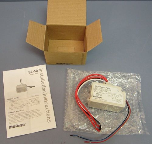 Wattstopper bz-50 power pack 120/277v, 50/60hz 24vdc new in box for sale