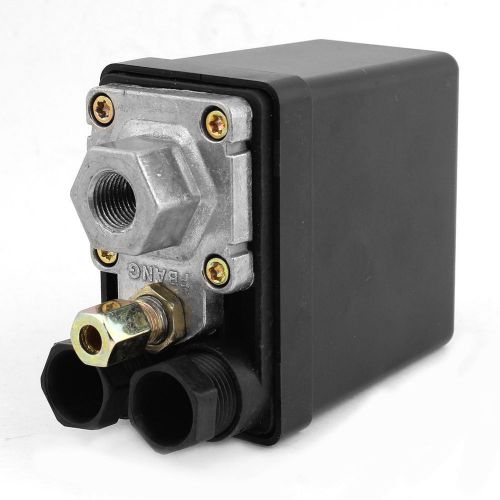 AC 240V 4 Port 1NO 1NC DPDT Air Compressor Pressure Switch Control Valve