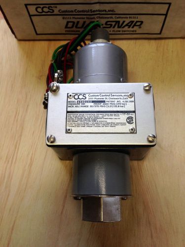 Custom Control Senors 646GZE3 Pressure Switch, New