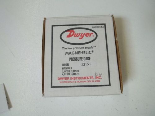 Dwyer 2215c pressure gage 0-15 *new in a box* for sale