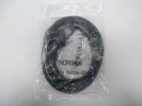 NEW NORGREN 54934-21 CONNECTOR CABLE-WIRE D322453