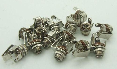 100PCS Metal 3.5mm Headphone Female jack socket panel mounting