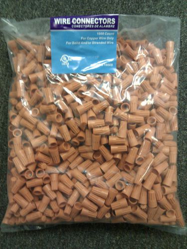 (10,000 pc) *new* orange p3 screw on wire nut connectors wholesale lot for sale