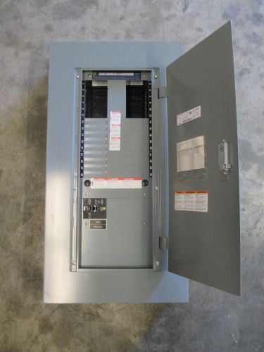 Square D 125 Amp 600Y/347 V 3PH 4W Main Breaker Type NF Panel Panelboard NF430M1