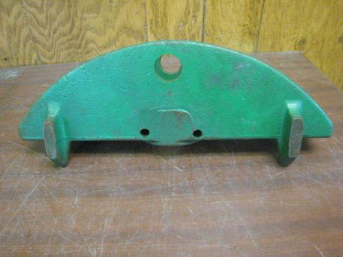 Greenlee 501-0940  884 / 885 conduit pipe bender large shoe support 2-1/2&#034; - 5&#034; for sale