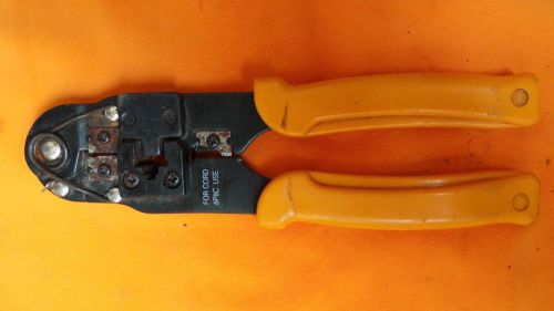 PHONE/INTERNET CONNECTORS CRIMPS, CRIMPING TOOL FOR CORD 8P8C USE