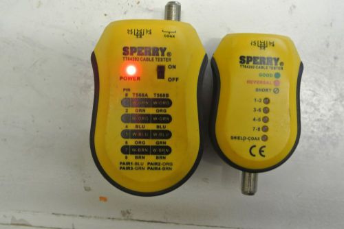 SPERRY CABLE TESTER  #TT64202 Used
