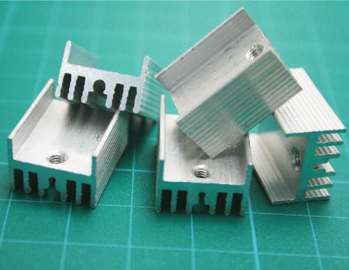 16PCS 20x15x10mm Aluminum Heat Sink for TO-220 LED Power Transistor