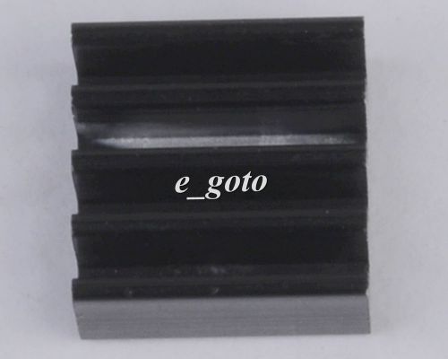 10pcs heat sink black 8.5x8.5x5mm ic heat sink aluminum 8.8*8.8*5mm good for sale