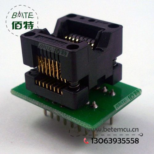 Sop8/sop14/sop16 to dip16 socket programmer adapter brand gau for sale