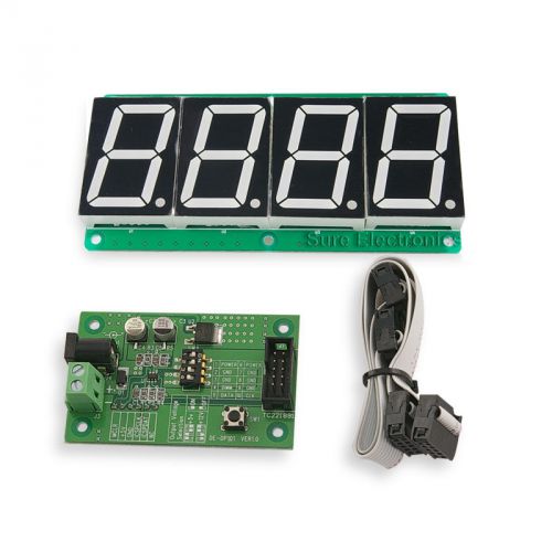 2pcs 1.5 inch 4 digit 7-segment red display board for sale