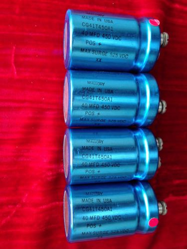 MALORY CG 41T450A1 CAPACITOR