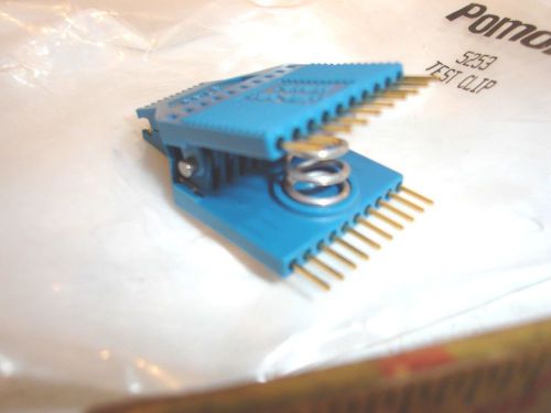 TEST CLIP FOR INTEGRATED CIRCUIT CHIP 20 PIN NEW POMONA NEW