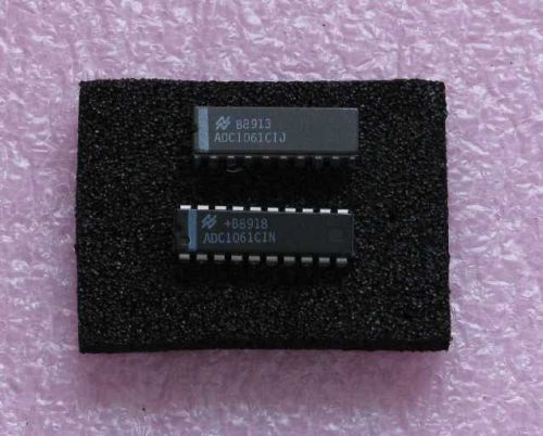 (2) 10-Bit ADC1061 MPU DIP-20 Package New Surplus Stock Free Shipping