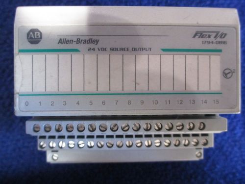 #K167 Lot of 5 Allen Bradley Flex I/O 1794-OB16/A, 1794-TB2/A, TB3/A, IB16A