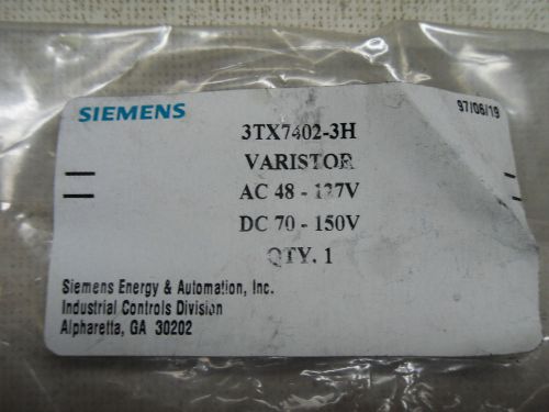 (x5-13) 1 nib siemens 3tx7402-3h surge suppressor varistor for sale