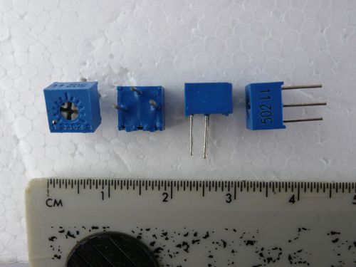 TN 10pcs 3362P/3362 20K Ohm  trimmer potentiometer variable resistor New