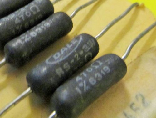 Wirewound Resistors,Dale/Vishay,RS-2,3 watts 470 ohms 1%,Through Hole,8 Pcs