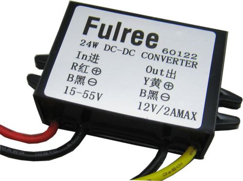 15-55v to 12v 2a dc to dc converter buck power supply module voltage regulator for sale