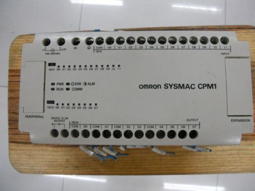 1PC Used OMRON Omron PLC CPM1-20CDR-A tested