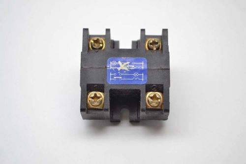 Telemecanique xes-b1011 pendant station 600v-ac 10a amp contact block b396698 for sale