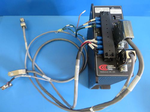 Copley Controls 7425AC Servo-Amp Model# 800-1474 Axis X2 32-264VAC &amp; Cables