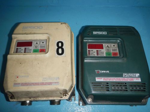 Reliance electric sp500-1su44001 drive 1 hp 380-460v 2.5 amp 3ph for sale