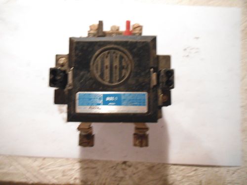 ITE CONTACTOR A102B SIZE 0 - USED,  PART OF PLACTIC COVER IS CHIPPED