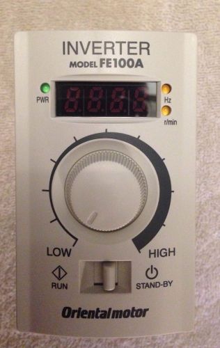 Oriental Motor Inverter Speed Controller FE100A Single Phase to Three Phase